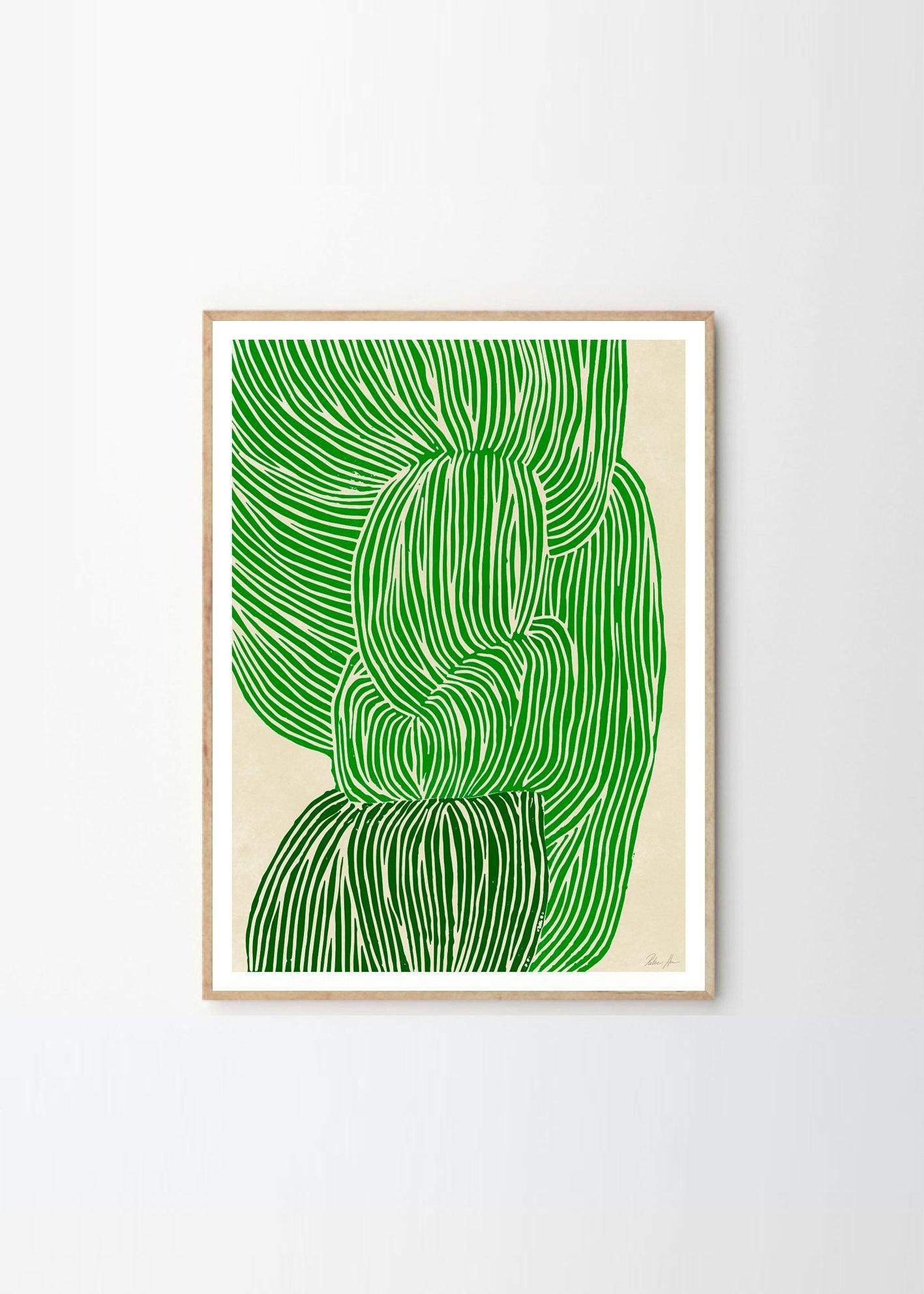 Grafika artystyczna GREEN OCEAN – The Poster Club