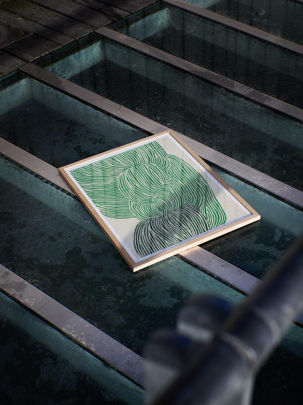 Grafika artystyczna GREEN OCEAN – The Poster Club