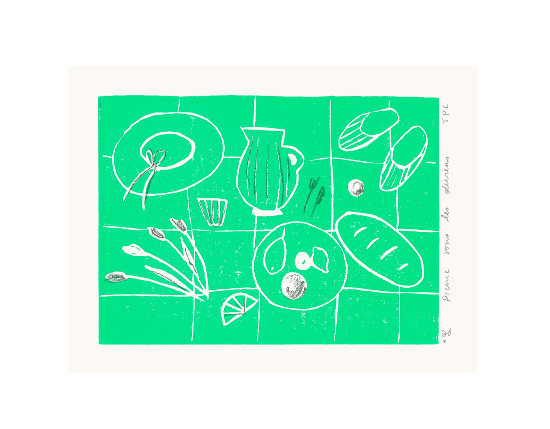 Grafika artystyczna PICNIC – The Poster Club