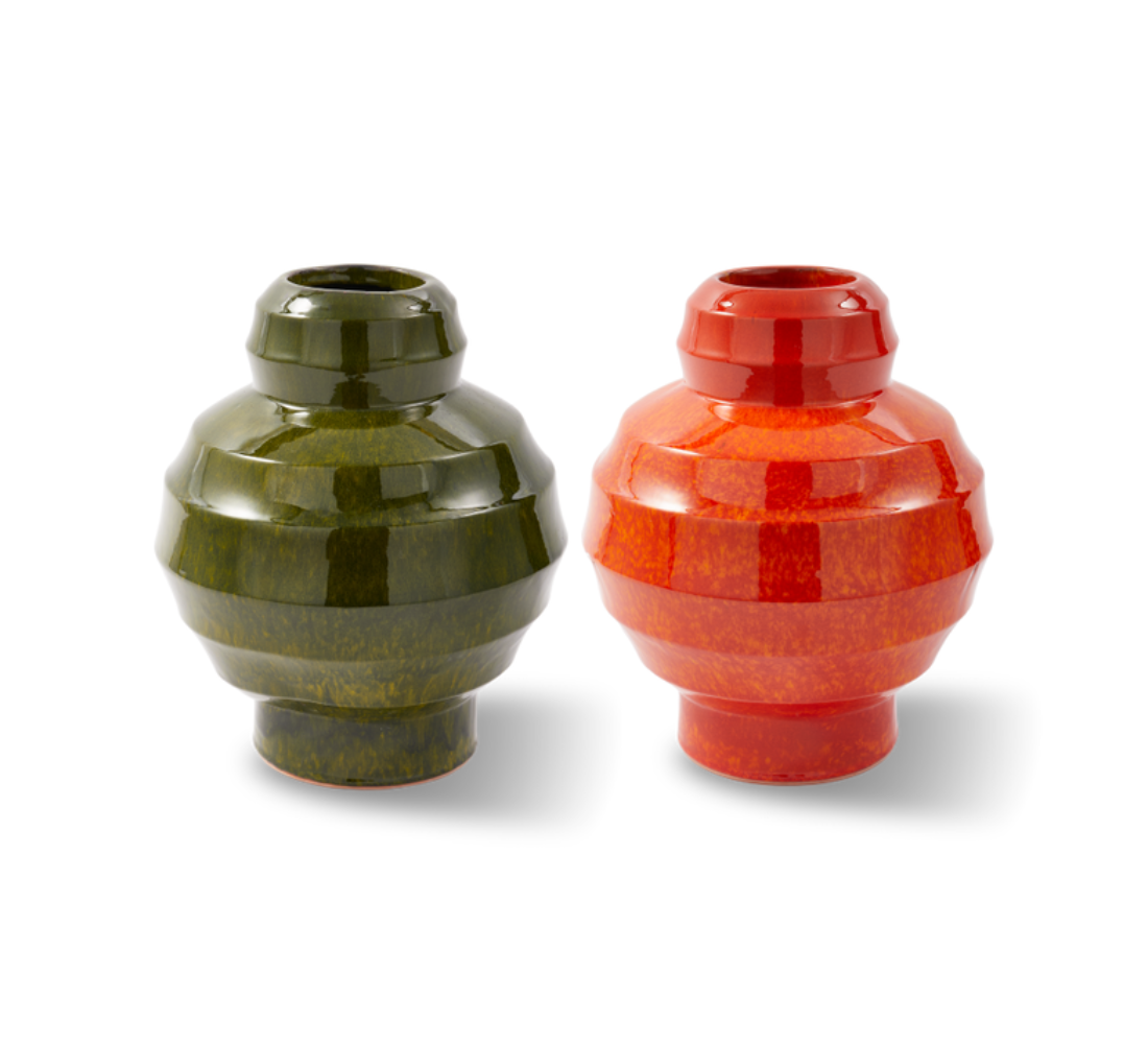 Váza SUMO KVĚTINÁČ tmavozelený