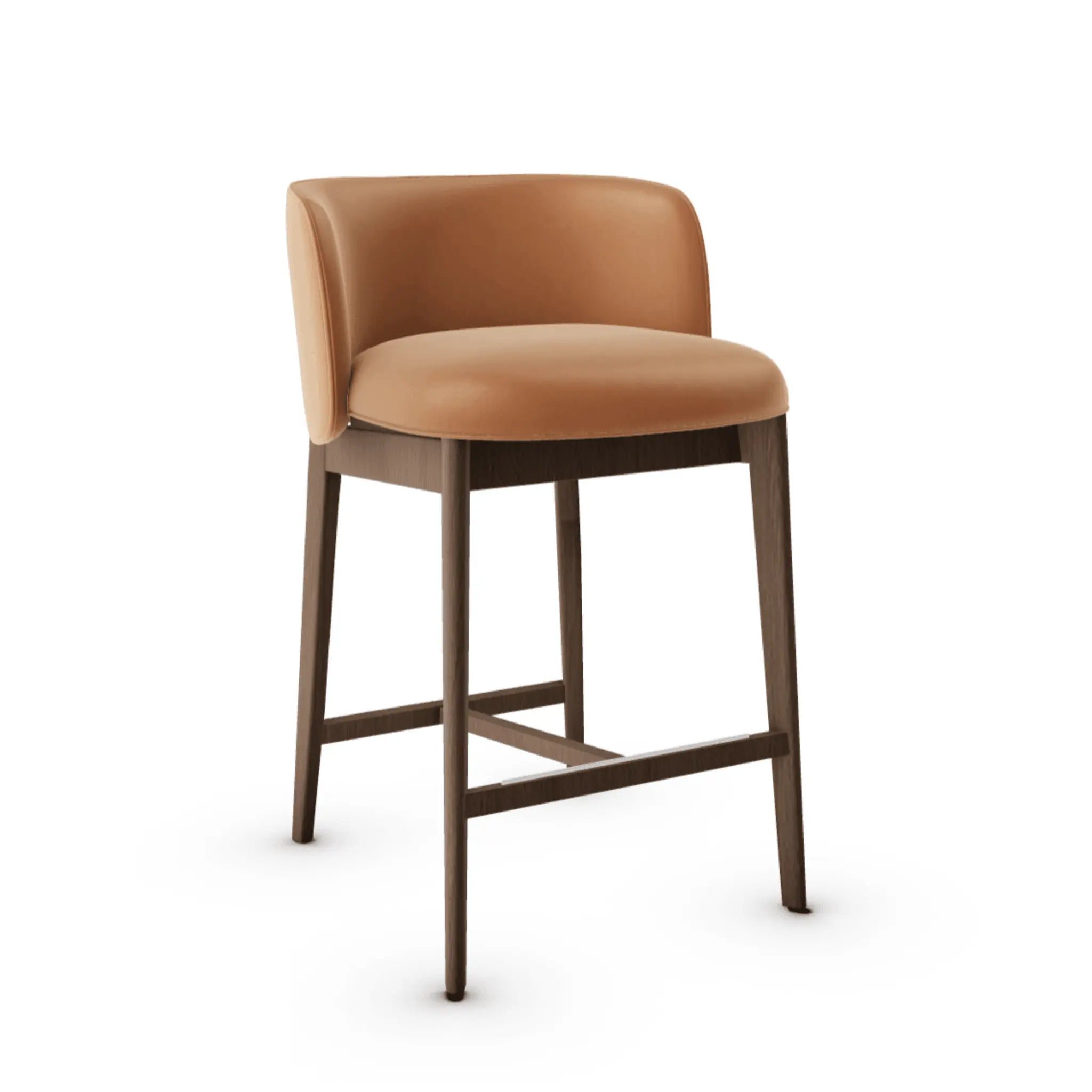 Hoker ABREY ekoskóra koniakowy – Calligaris