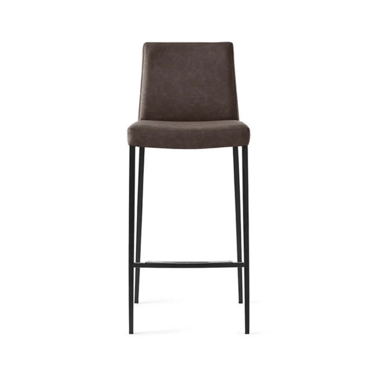 Hoker AIDA ciemnobrązowa ekoskóra – Calligaris
