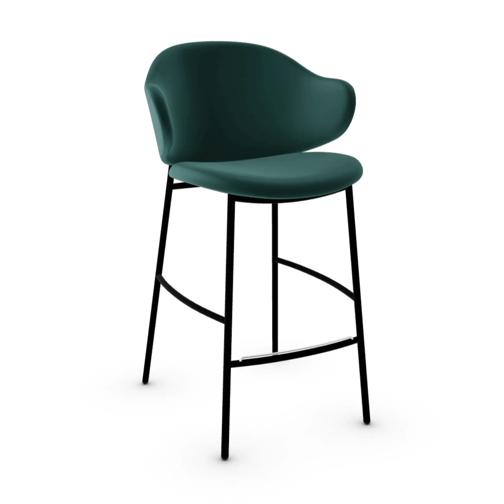 Hoker aksamitny HOLLY ciemnozielony – Calligaris