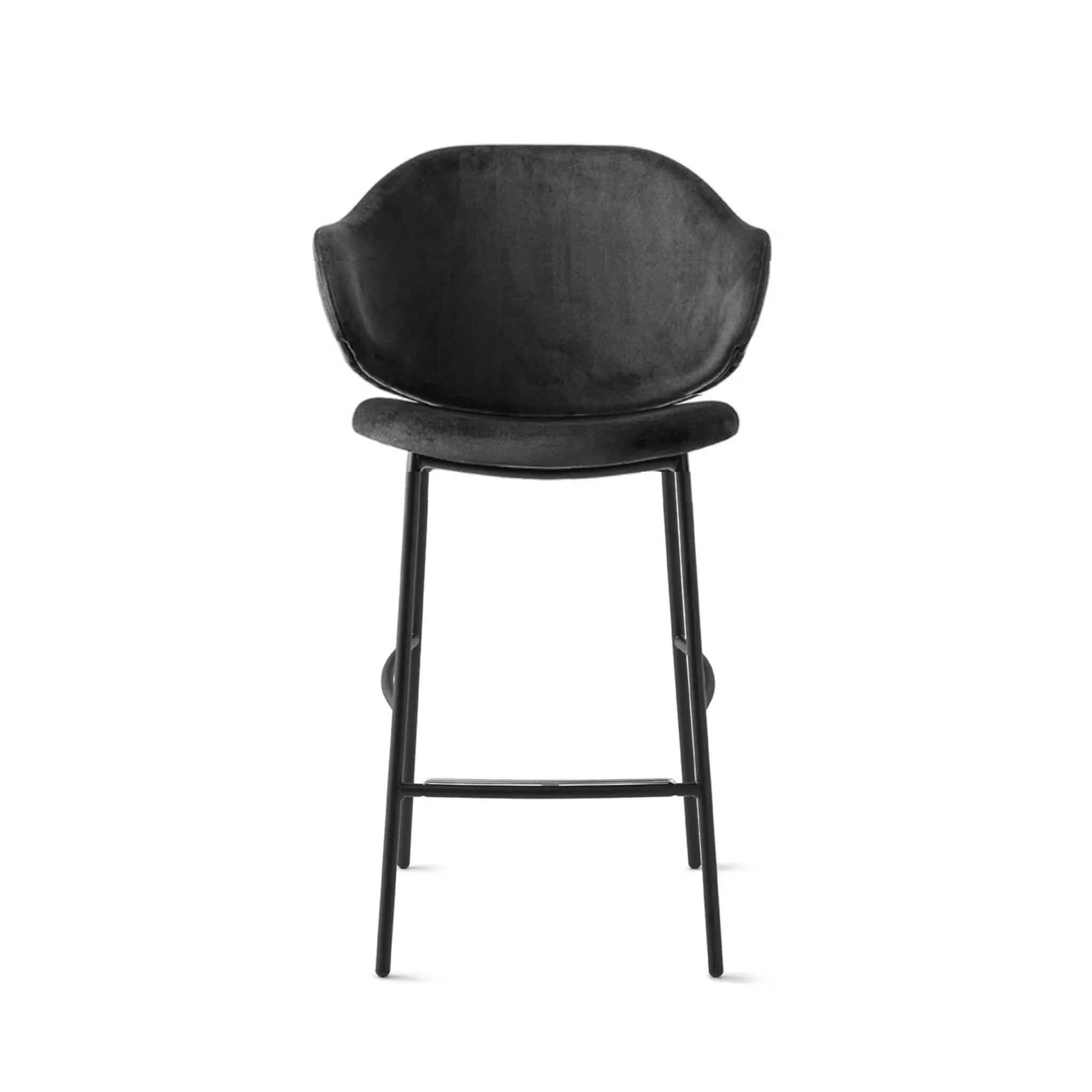 Hoker aksamitny HOLLY czarny – Calligaris