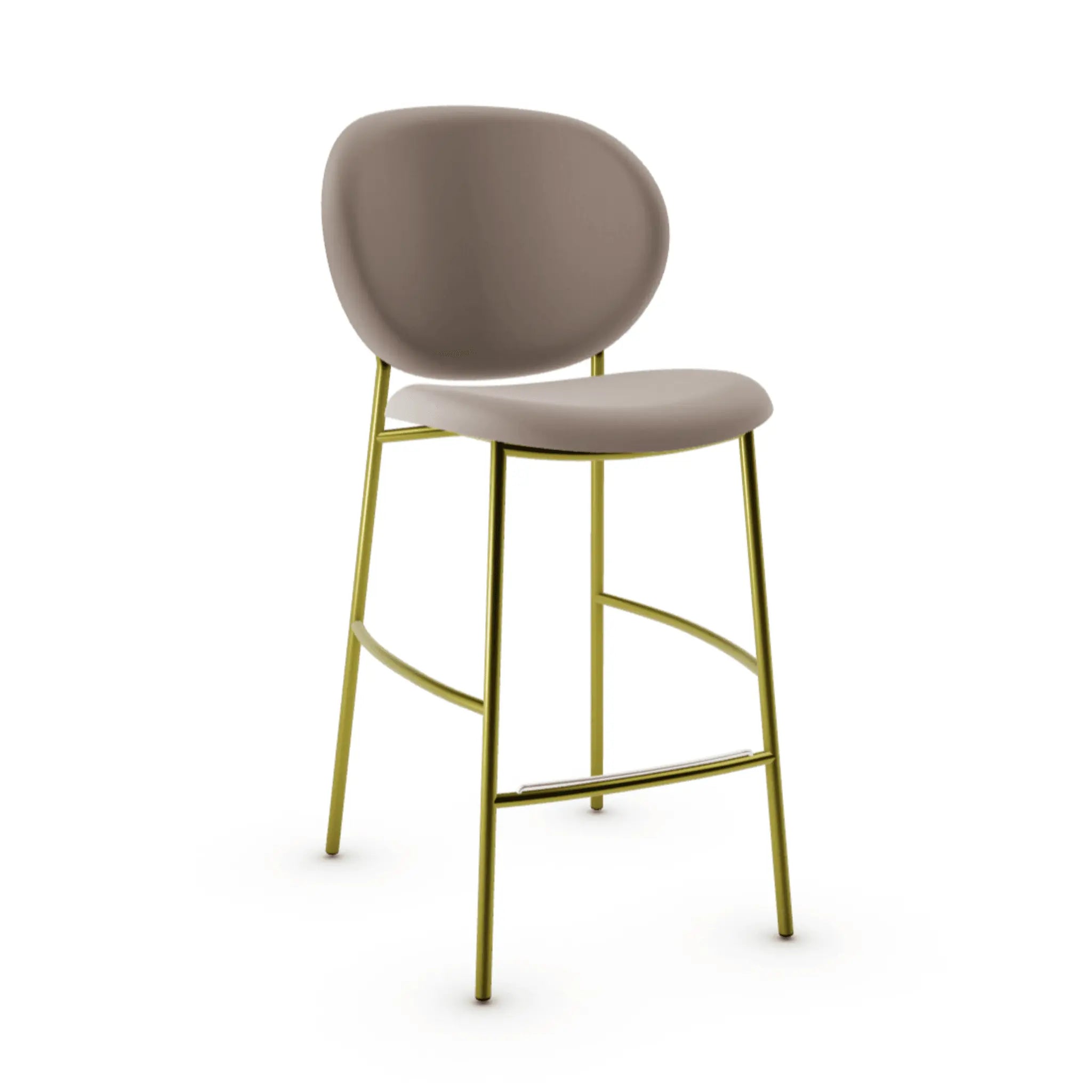 Hoker aksamitny INÈS piaskowy – Calligaris