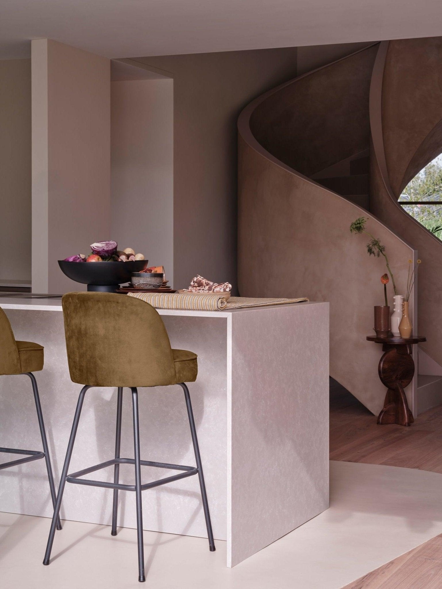 Hoker aksamitny VOGUE miodowy Be Pure Eye on Design