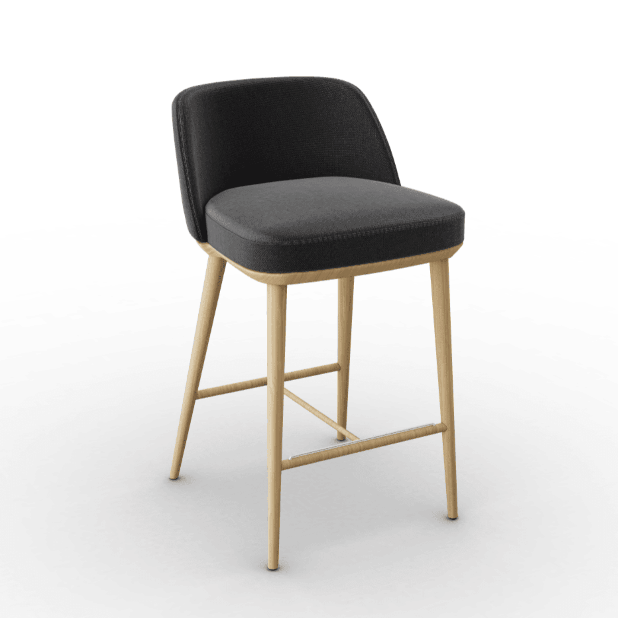 Hoker FOYER ciemnoszary – drewno, Calligaris