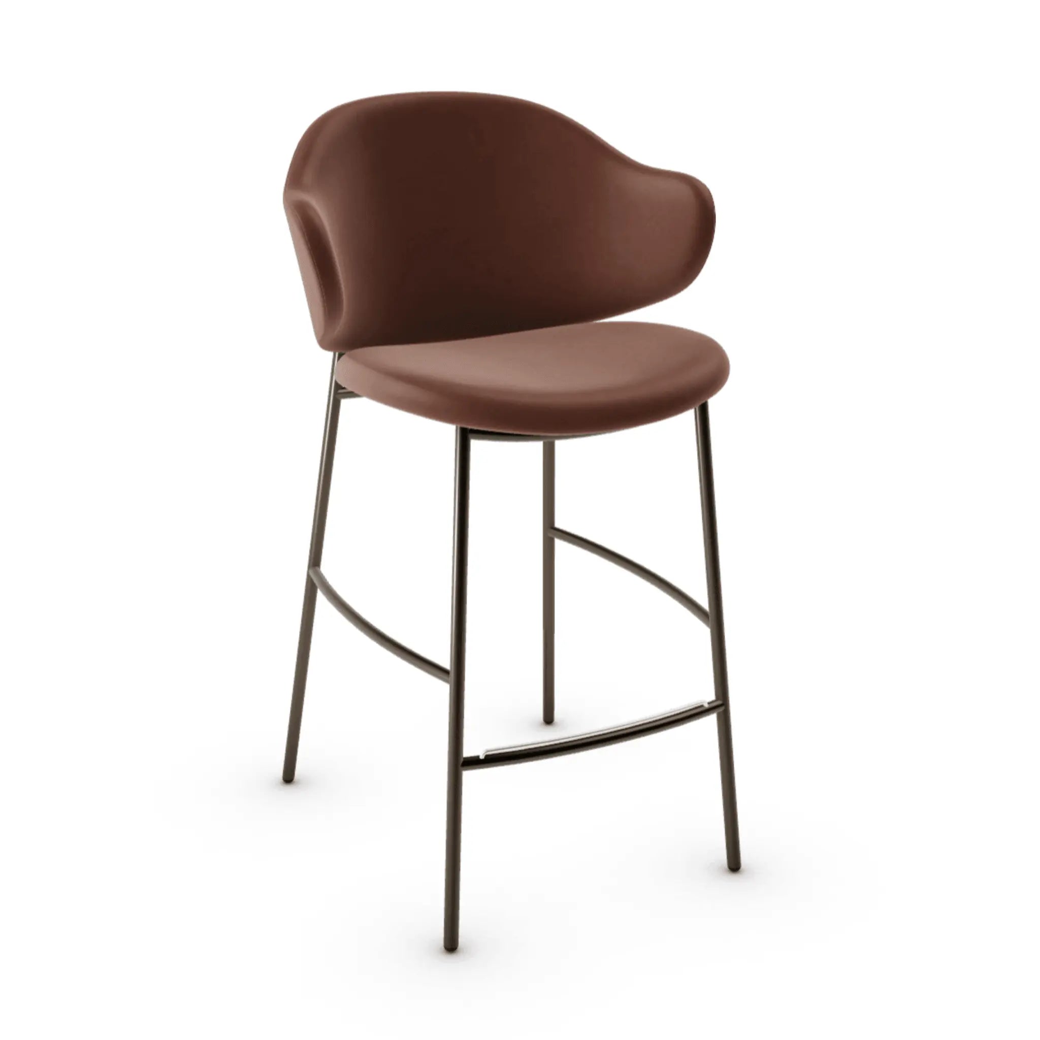 Hoker HOLLY brązowa ekoskóra – Calligaris