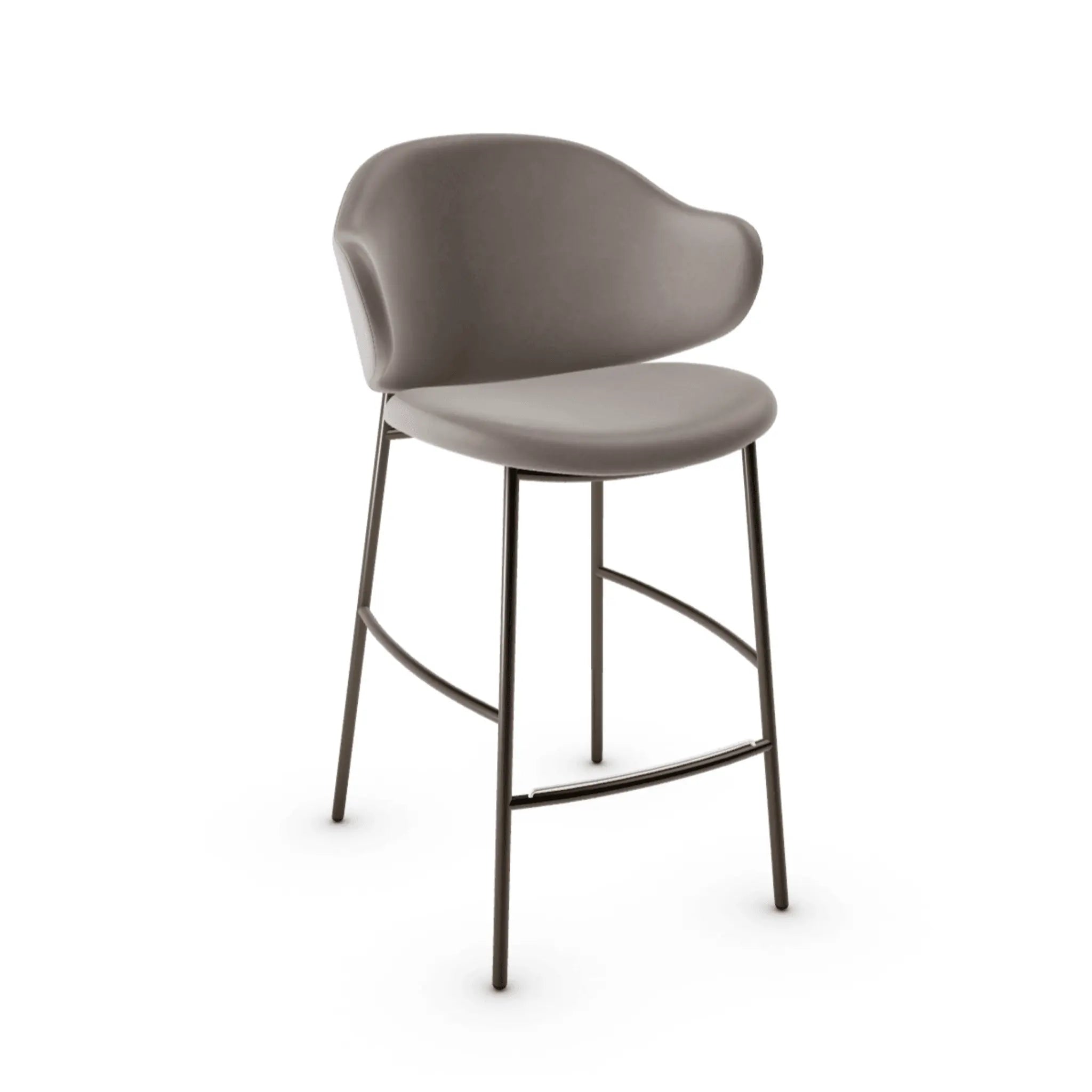 Hoker HOLLY ciemnobeżowa ekoskóra – Calligaris