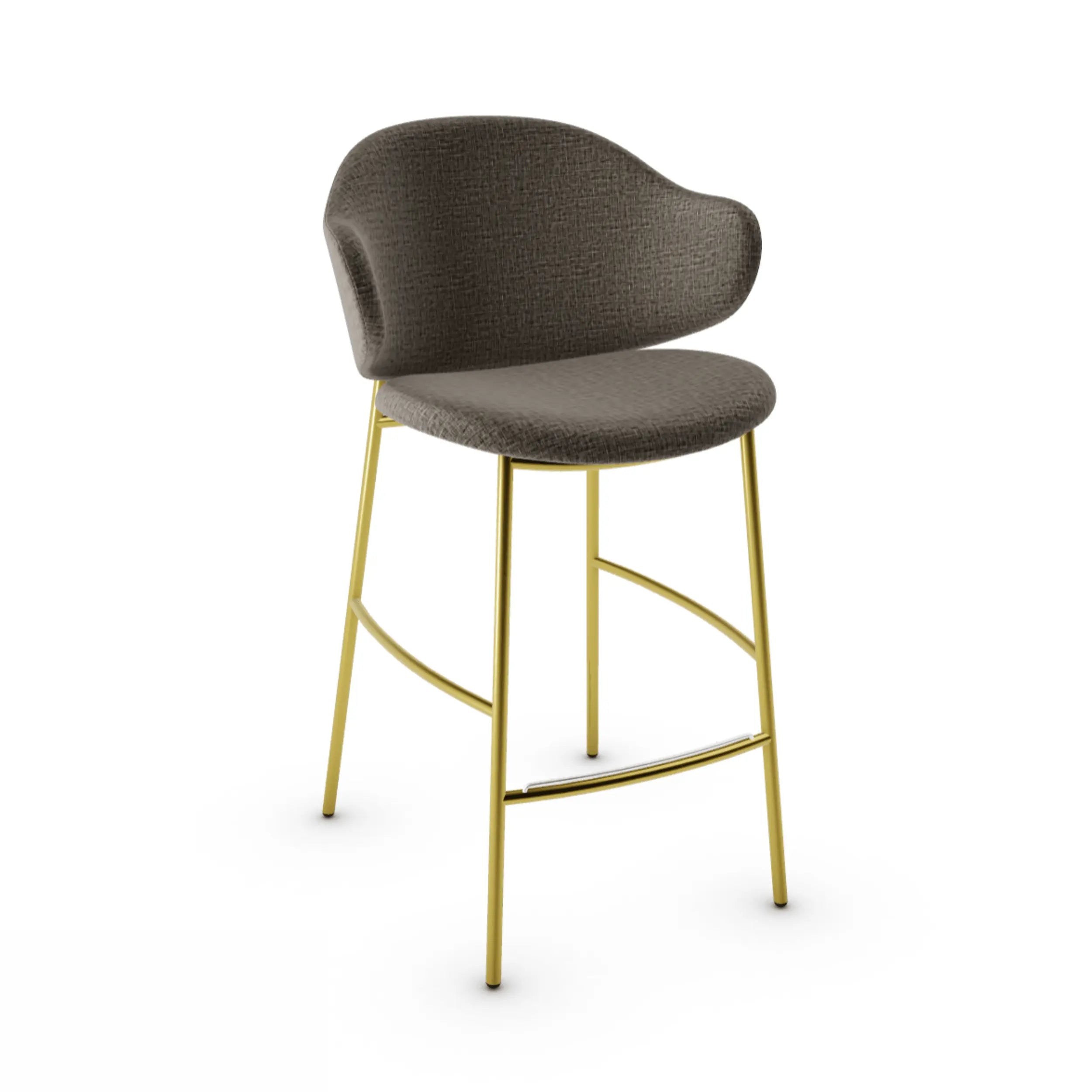 Hoker HOLLY melanż szary – metal, Calligaris