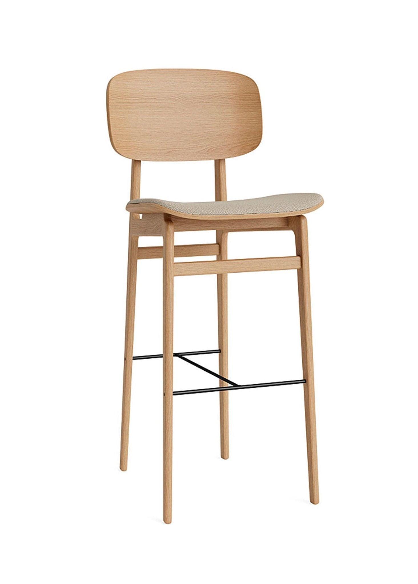 Hoker NY11 dębowy NORR11 naturalny dębowy tkanina melanż beżowy Eye on Design