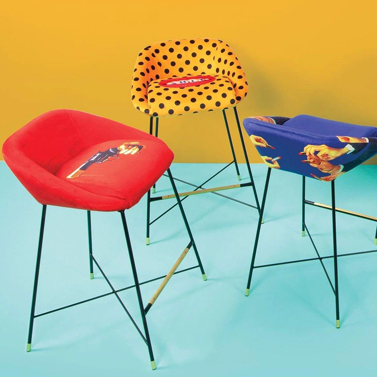 Hoker SHIT żółty Seletti Eye on Design