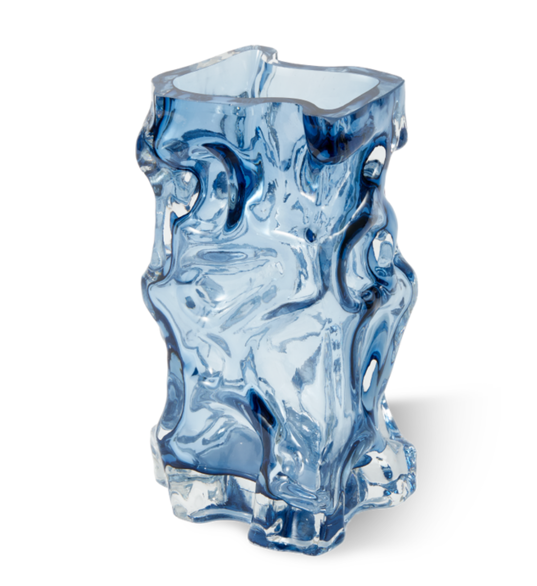 ICE dark blue vase