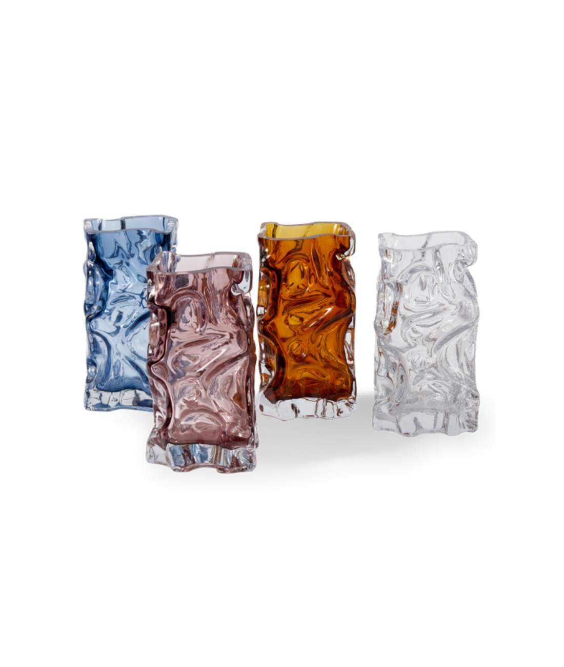 Váza ICE skleněná