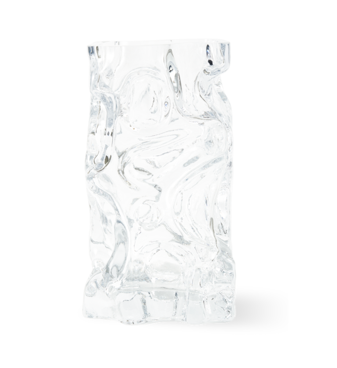 Váza ICE skleněná