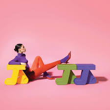 Boční zahradní stolek WALKING béžový