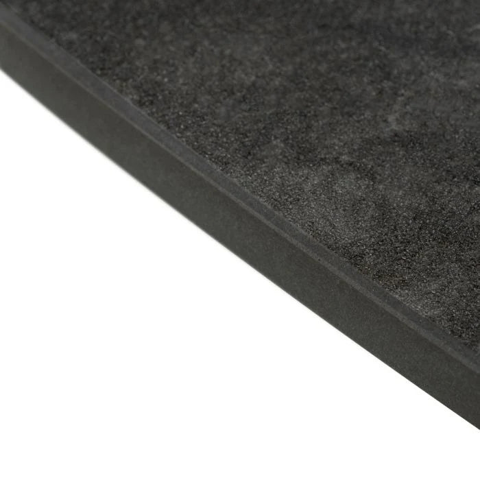 Zahradní konferenční stolek VOLTERRA šedá keramika