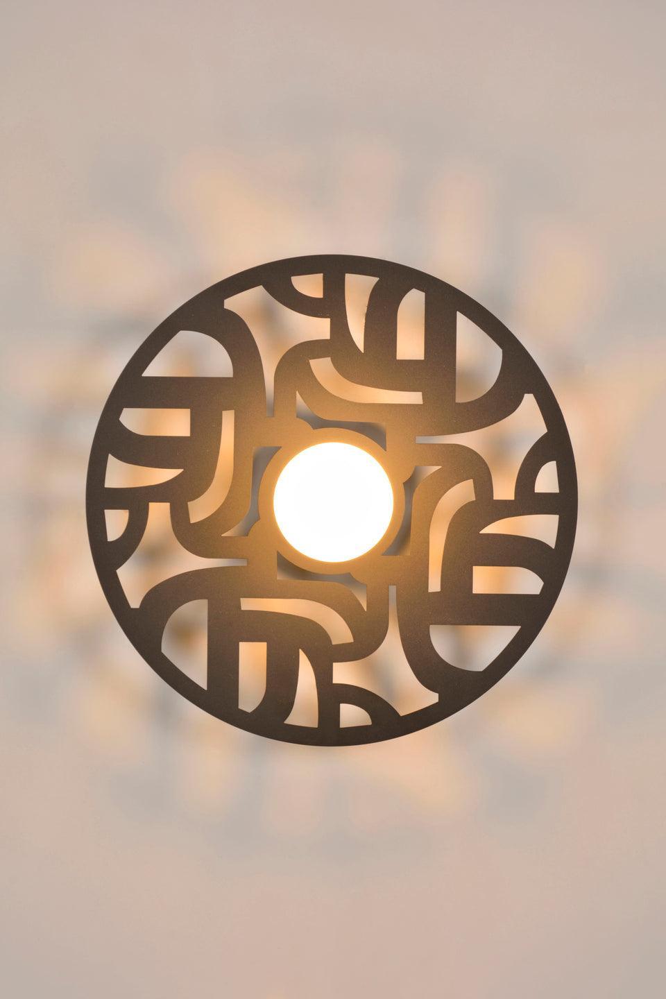 Kinkiet LABYRINTHE czarny Market Set Eye on Design