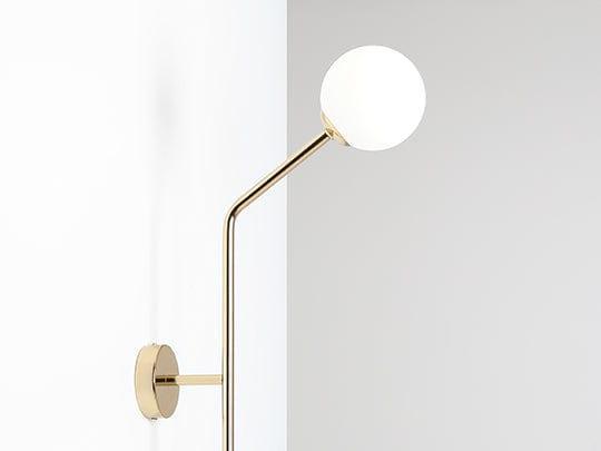 Kinkiet PURE PIONOWY złoty Artera Eye on Design