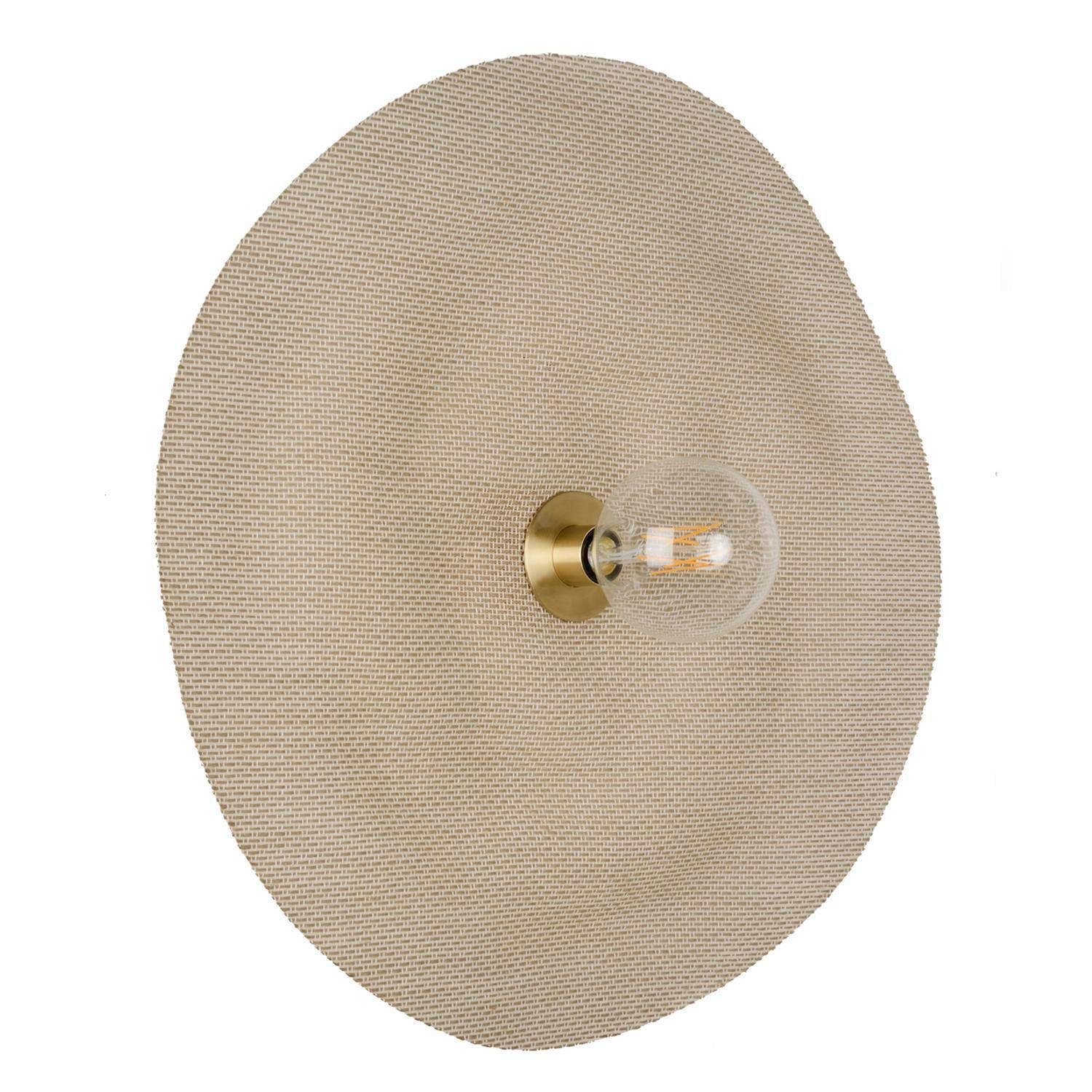Kinkiet RIVAGE beżowy len Market Set 68 cm Eye on Design