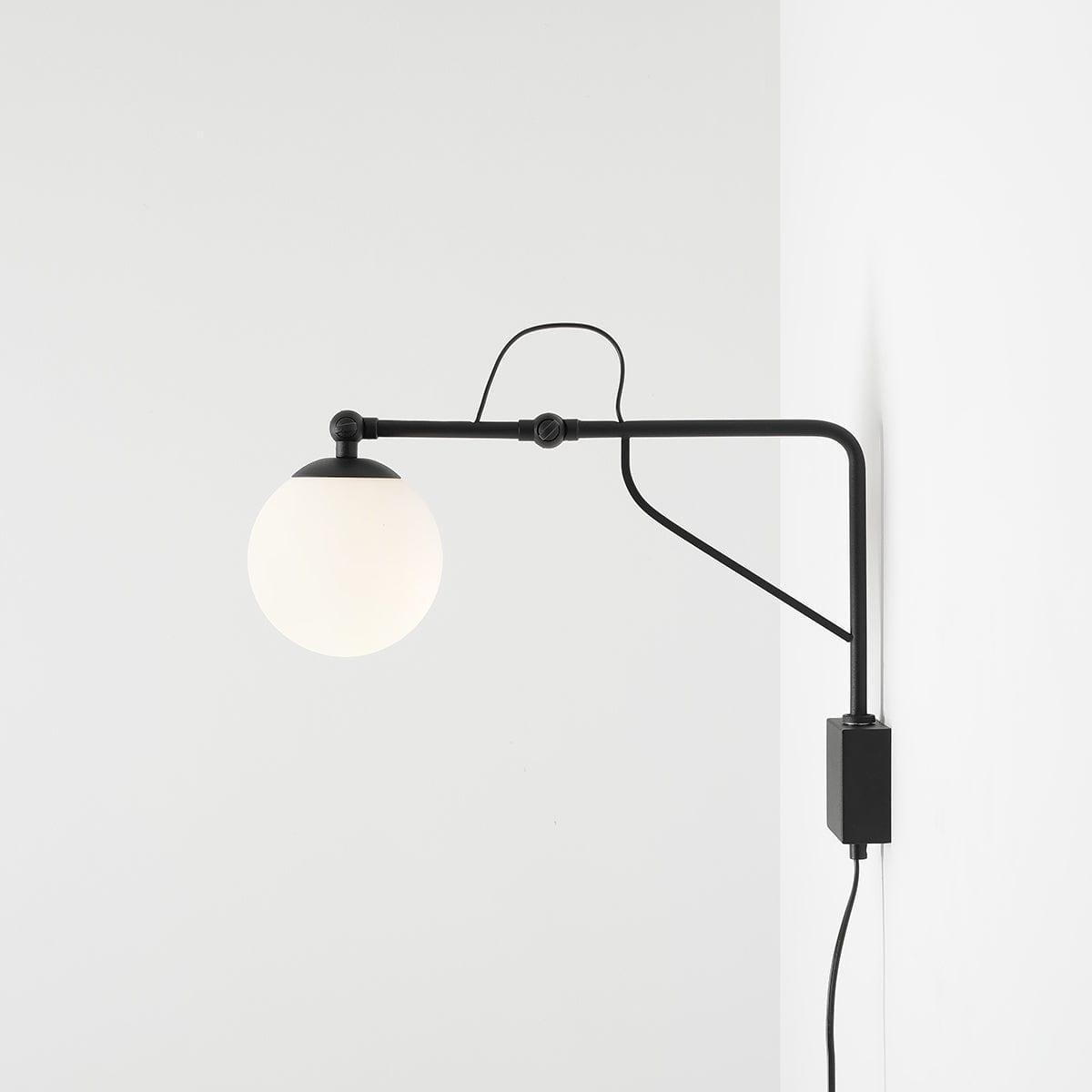 Kinkiet SOHO GLASS czarny Artera Eye on Design