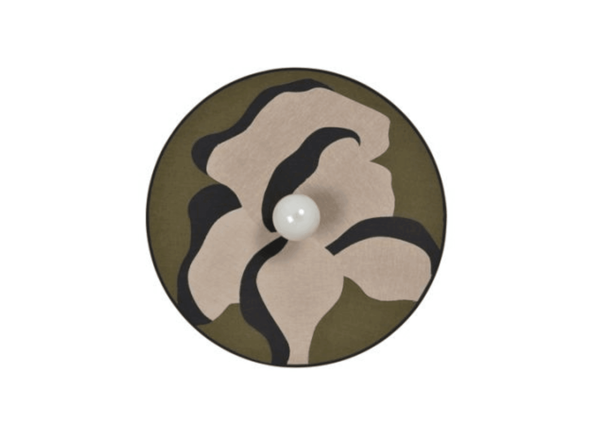 Kinkiet SONIA LAUDET oliwkowy Market Set Ø60 cm Eye on Design