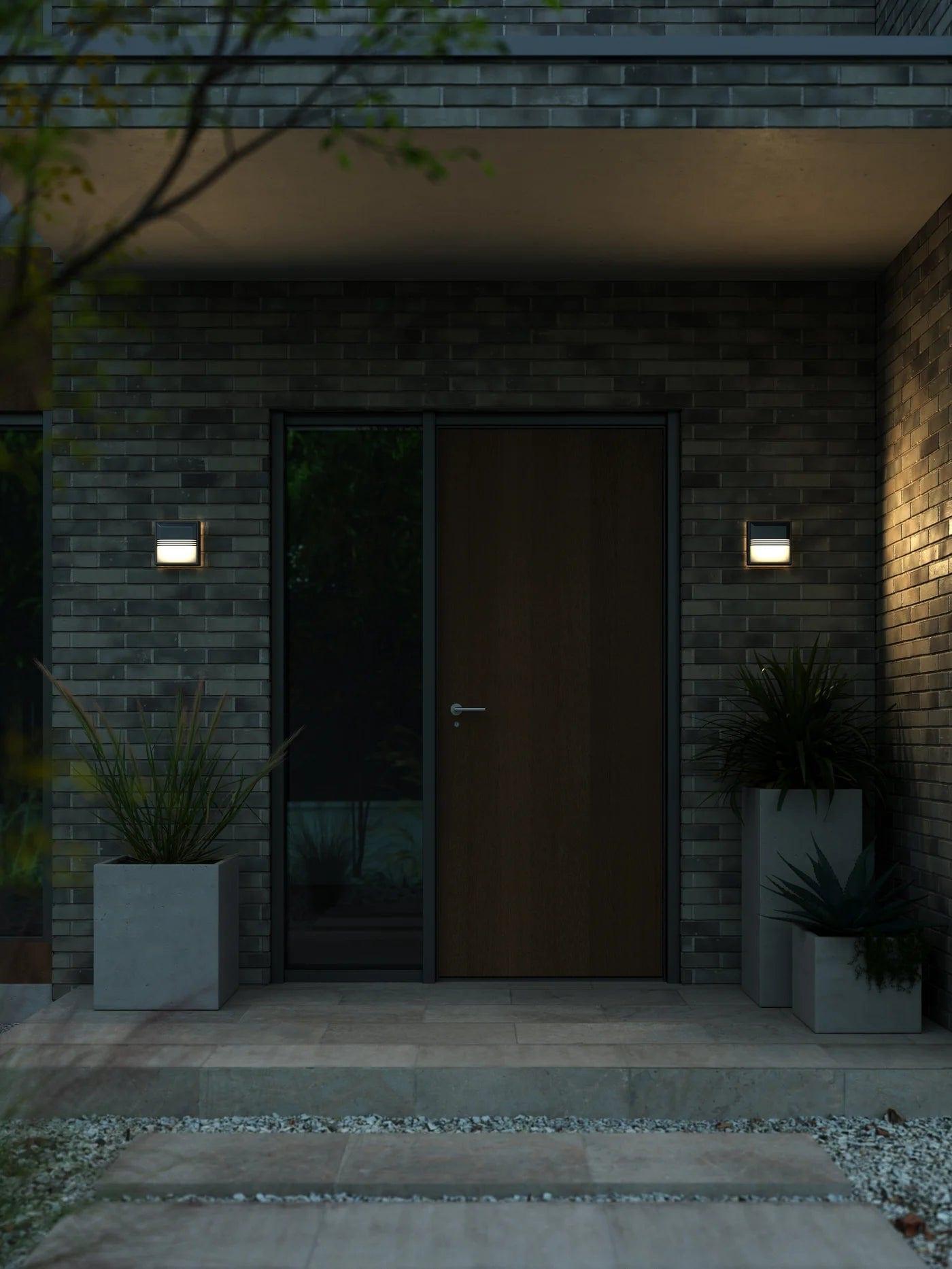 Kinkiet zewnętrzny OLIVER SQUARE czarny Nordlux Eye on Design