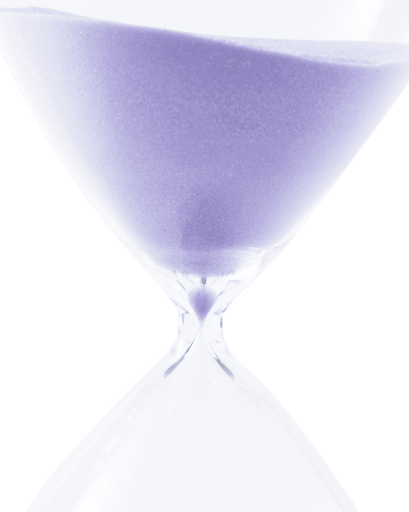 Klepsydra BALL lawendowy Pols Potten Eye on Design