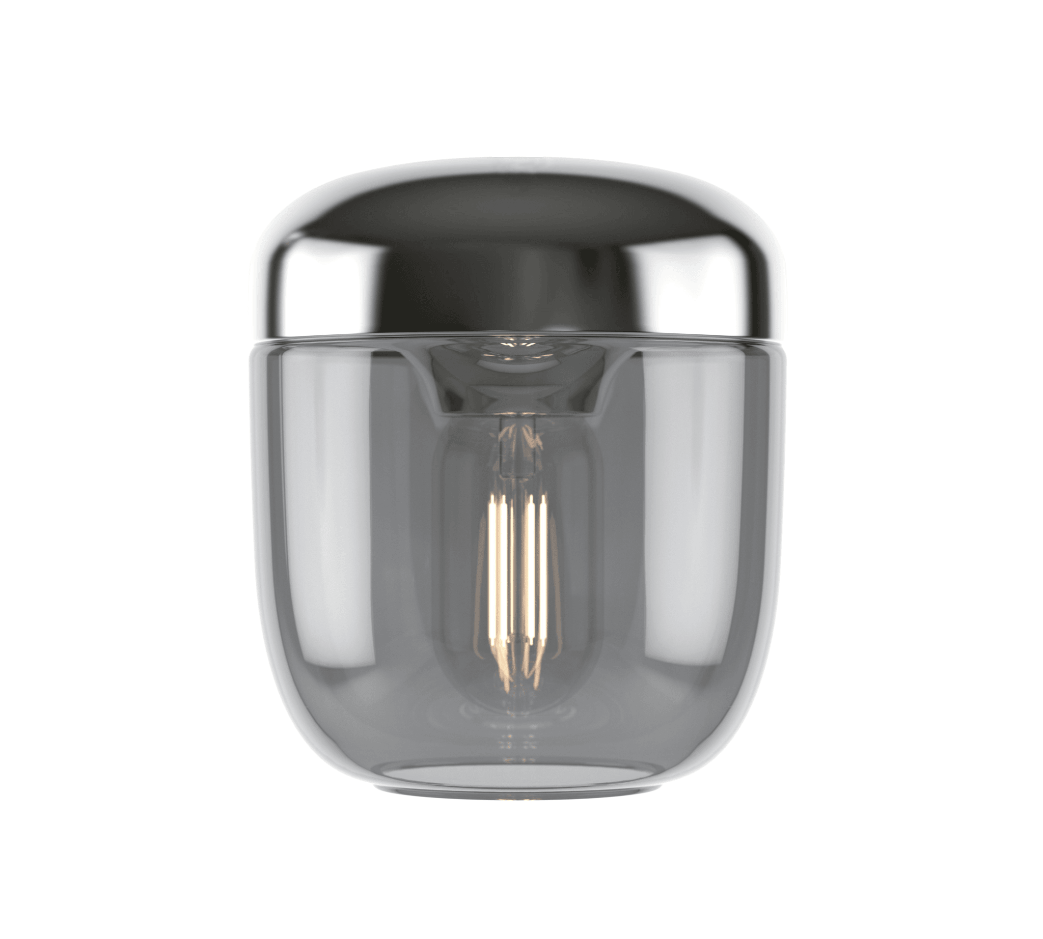 Klosz ACORN srebrny dymiony UMAGE Eye on Design