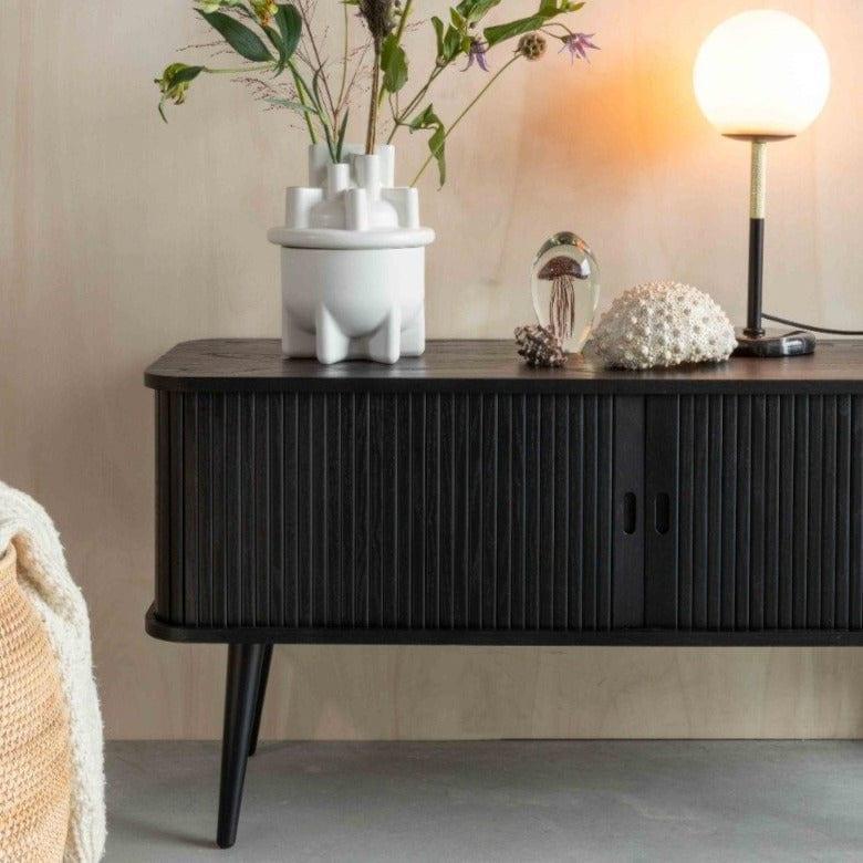 Komoda BARBIER czarny dąb Zuiver Eye on Design