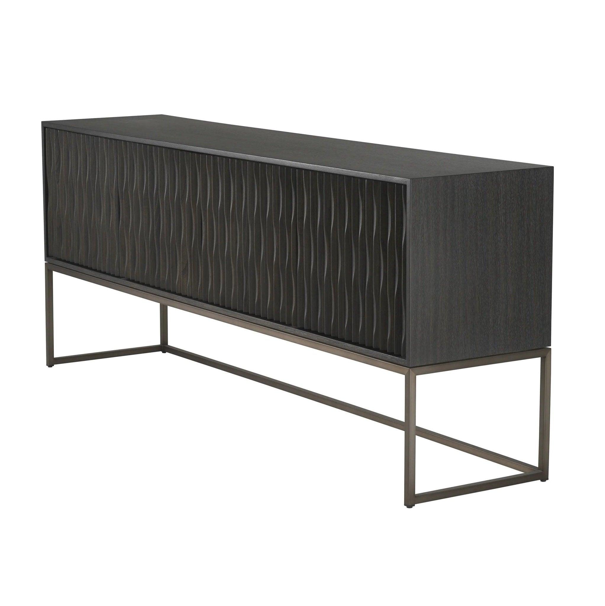 Komoda BRAYDEN grafitowy fornir dębowy Eichholtz Eye on Design