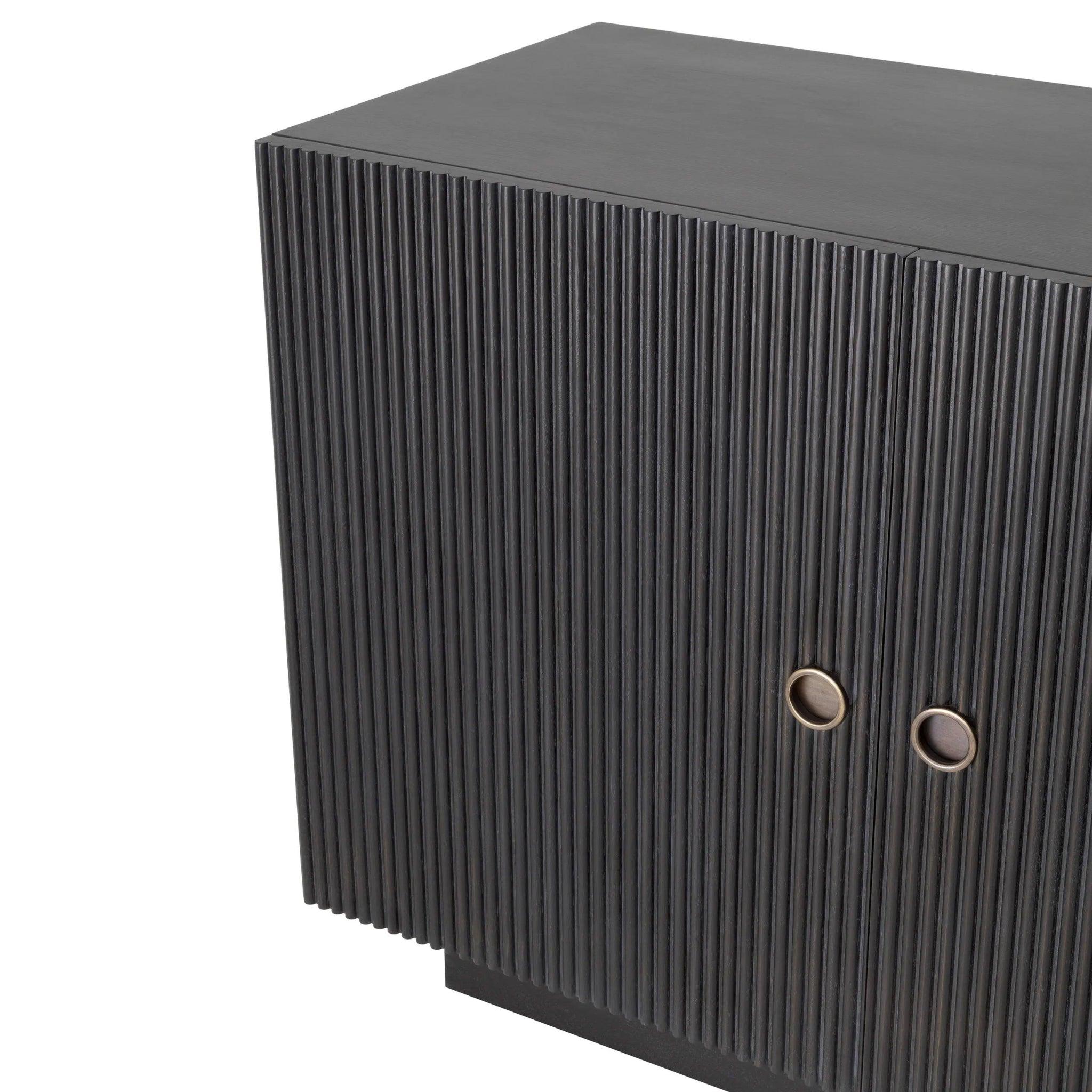 Komoda DIMITRIOS grafitowy fornir dębowy Eichholtz Eye on Design