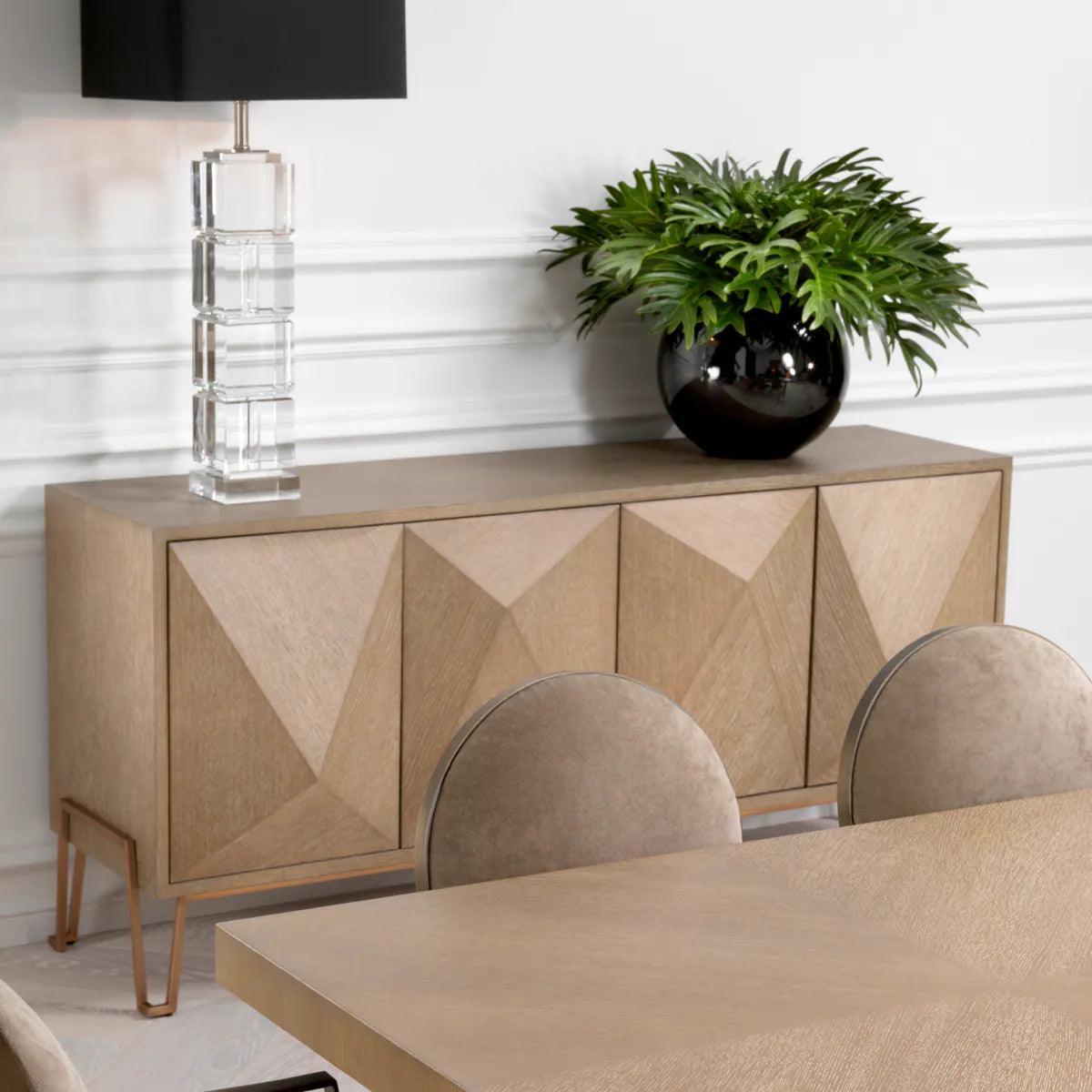 Komoda HIGHLAND fornir dębowy Eichholtz Eye on Design