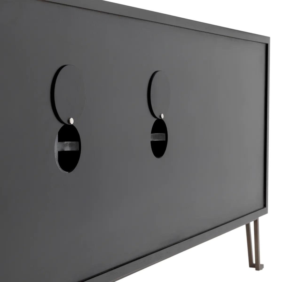 Komoda HIGHLAND grafitowy fornir dębowy Eichholtz Eye on Design