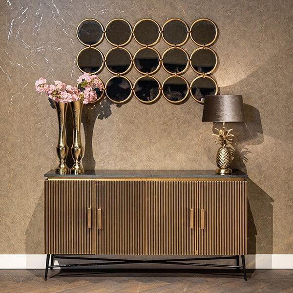 Komoda IRONVILLE złoty Richmond Interiors Eye on Design