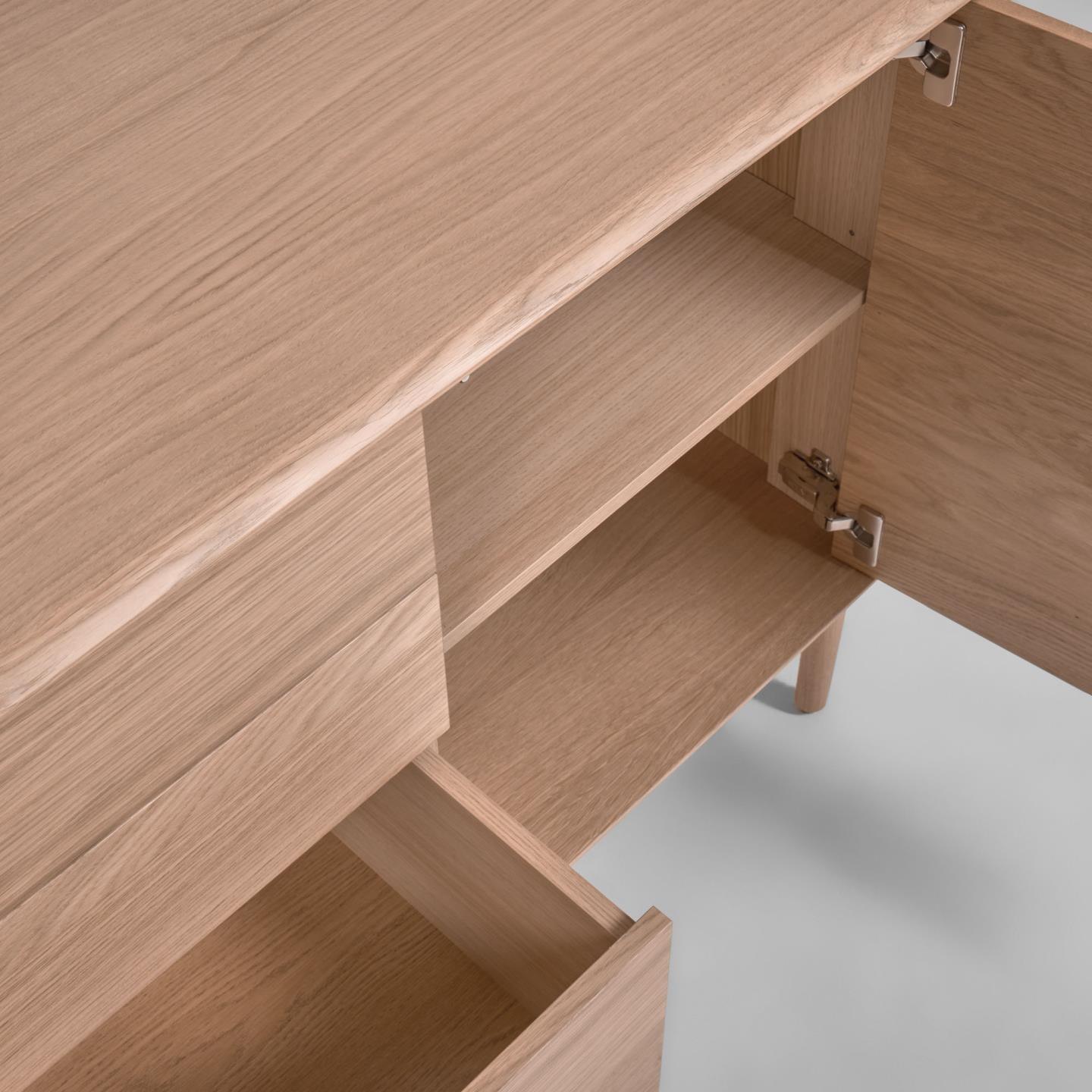 Komoda LENON drewno dębowe La Forma Eye on Design