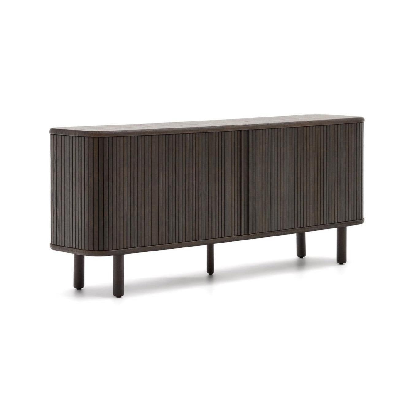 Komoda MAILEN ciemnobrązowa okleina jesionowa La Forma Eye on Design