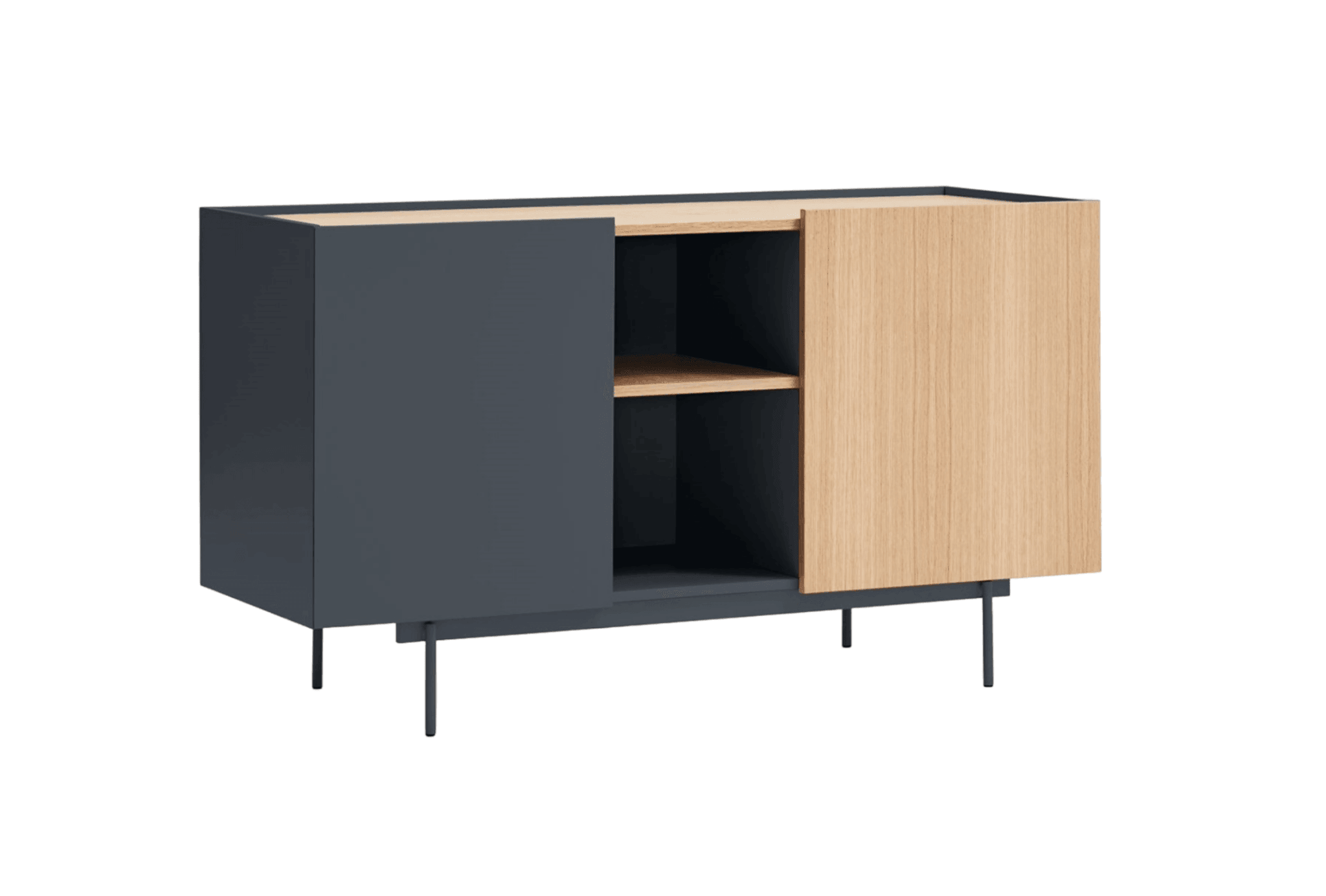 Komoda mała OTTO antracytowy Teulat Eye on Design