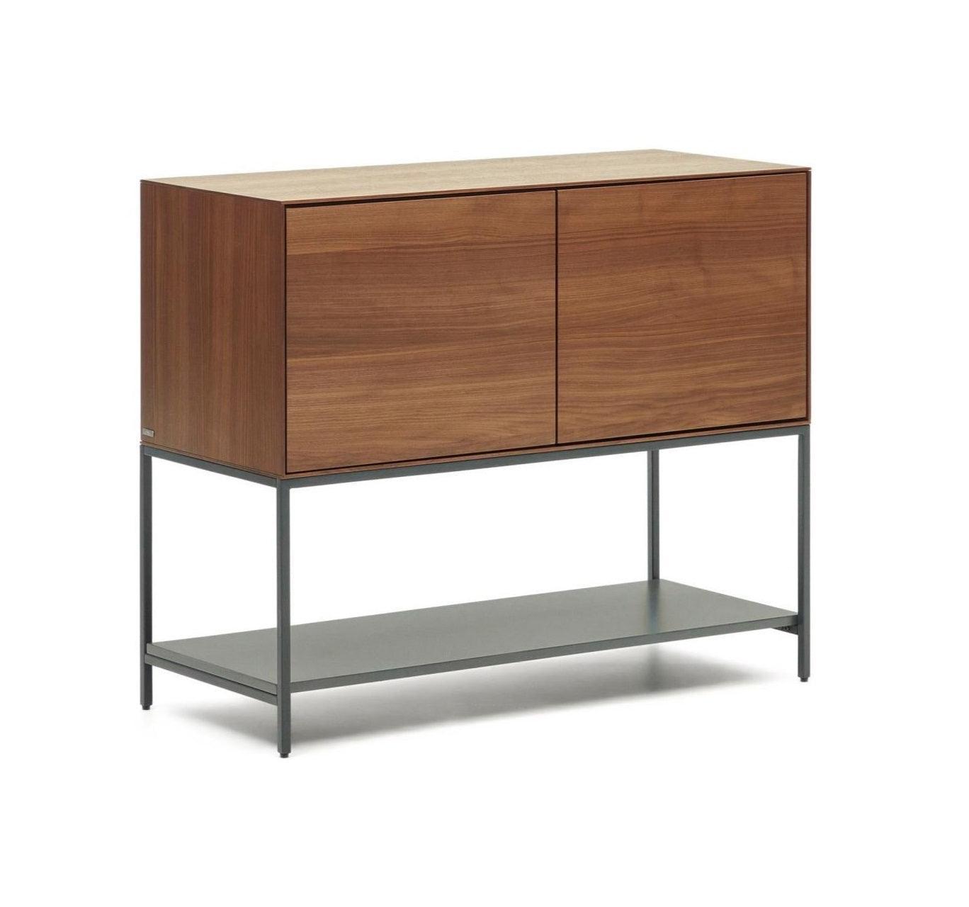 Komoda niska 2-drzwiowa VEDRANA fornir orzechowy La Forma Eye on Design