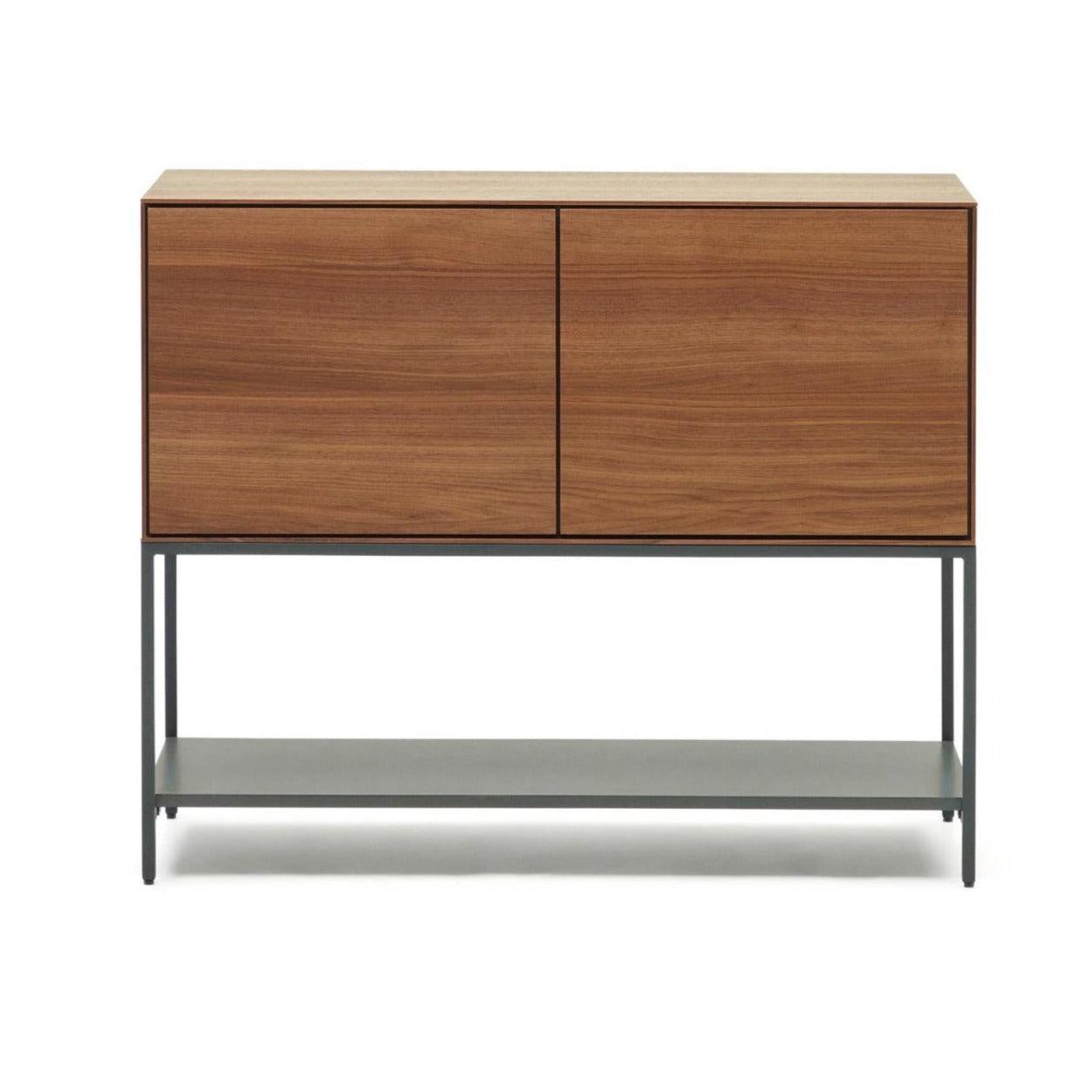 Komoda niska 2-drzwiowa VEDRANA fornir orzechowy La Forma Eye on Design