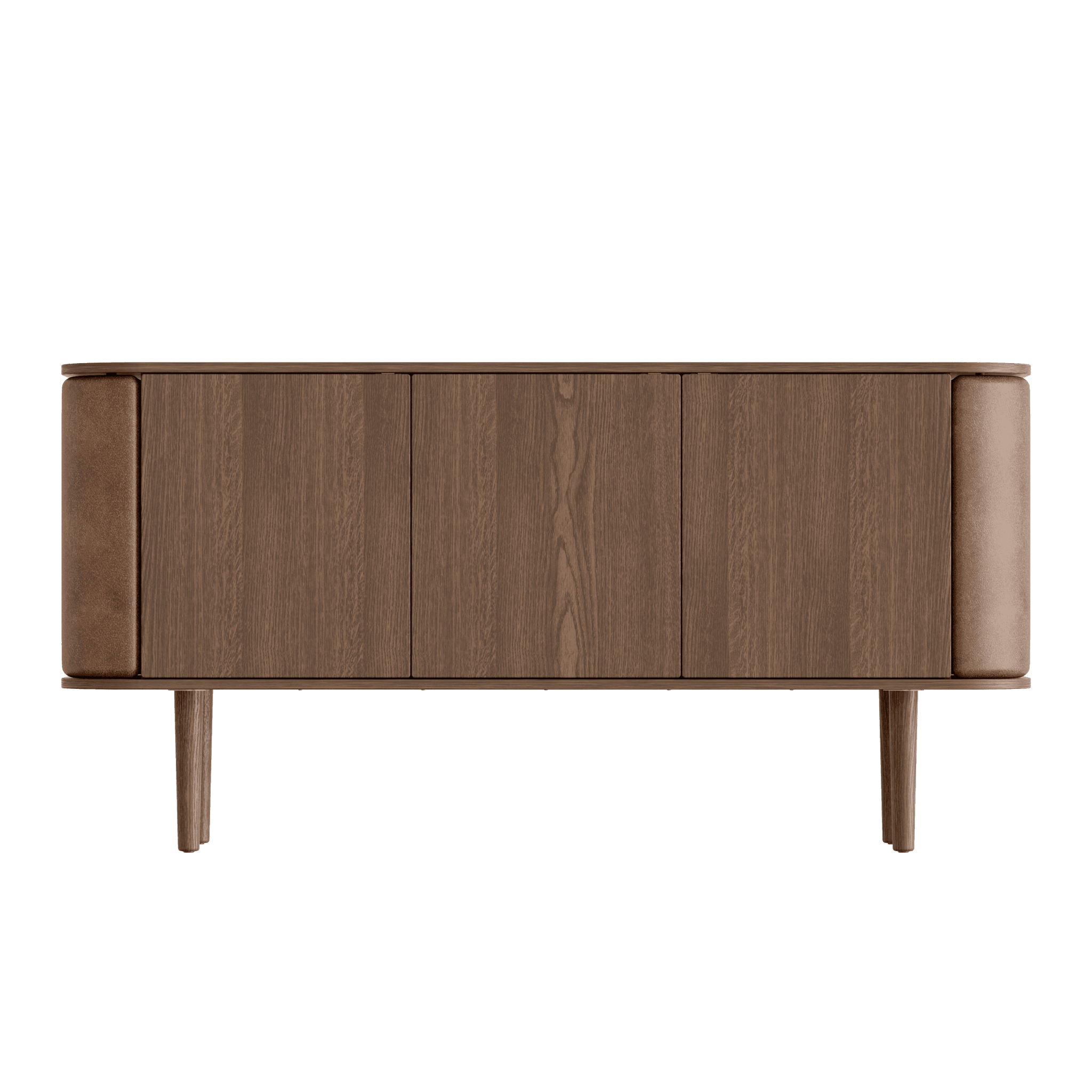 Komoda TREASURES orzechowy z ciemnym dębem UMAGE 3-drzwiowa Eye on Design