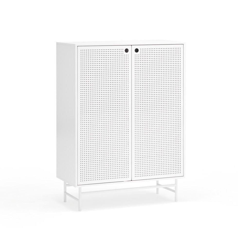 Komoda wysoka PUNTO biały Teulat Eye on Design