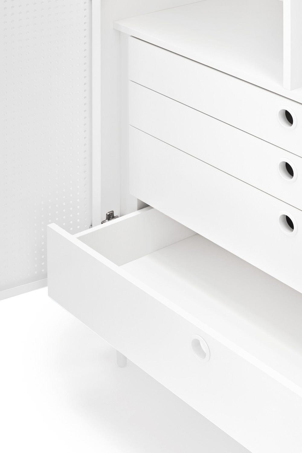 Komoda wysoka PUNTO biały Teulat Eye on Design
