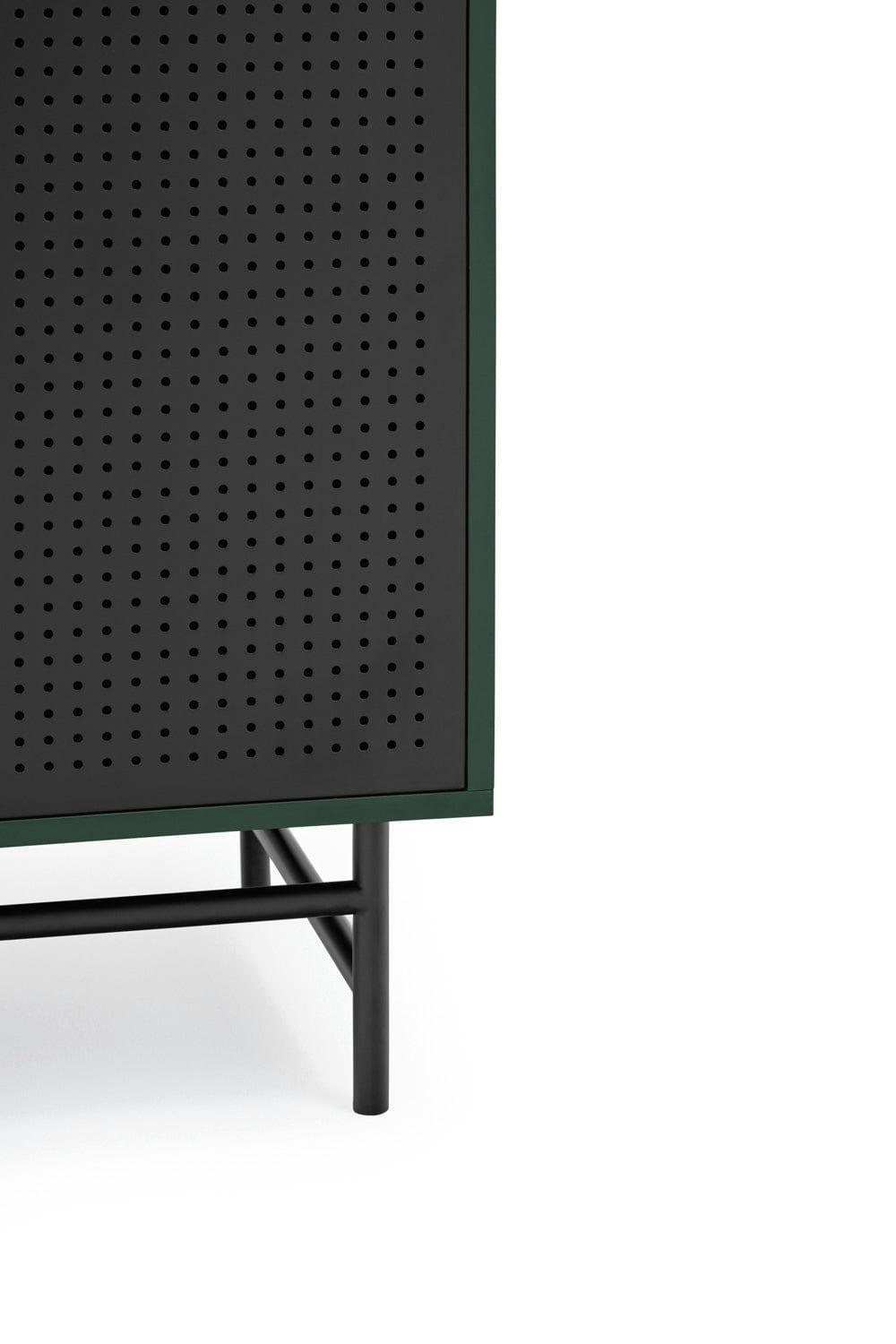 Komoda wysoka PUNTO ciemnozielony Teulat Eye on Design