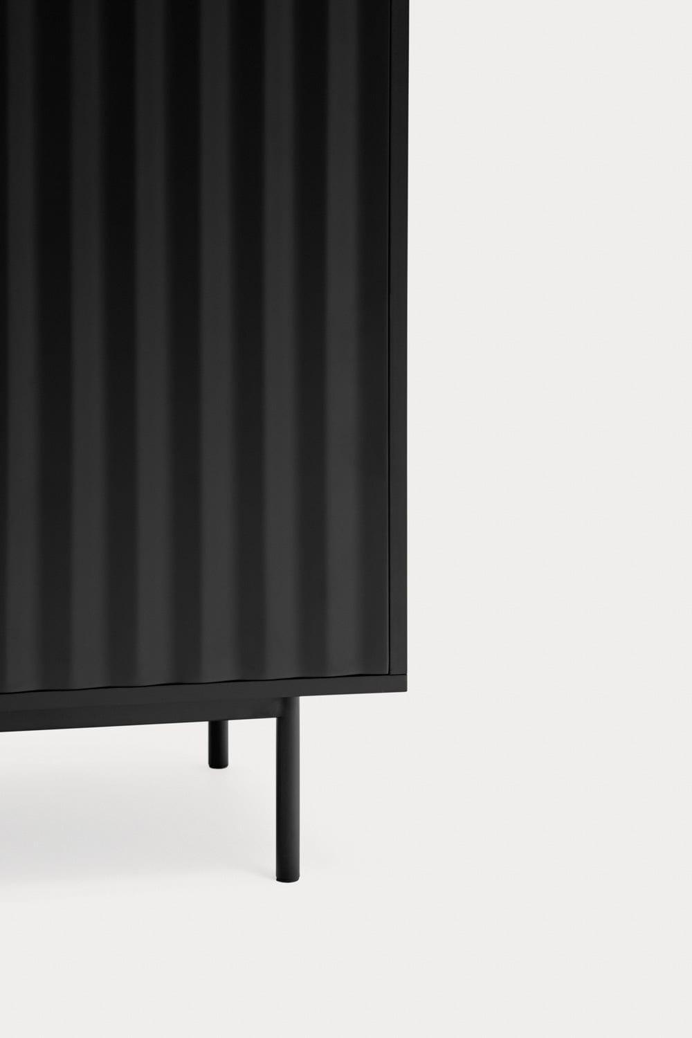 Komoda wysoka SIERRA czarny Teulat Eye on Design