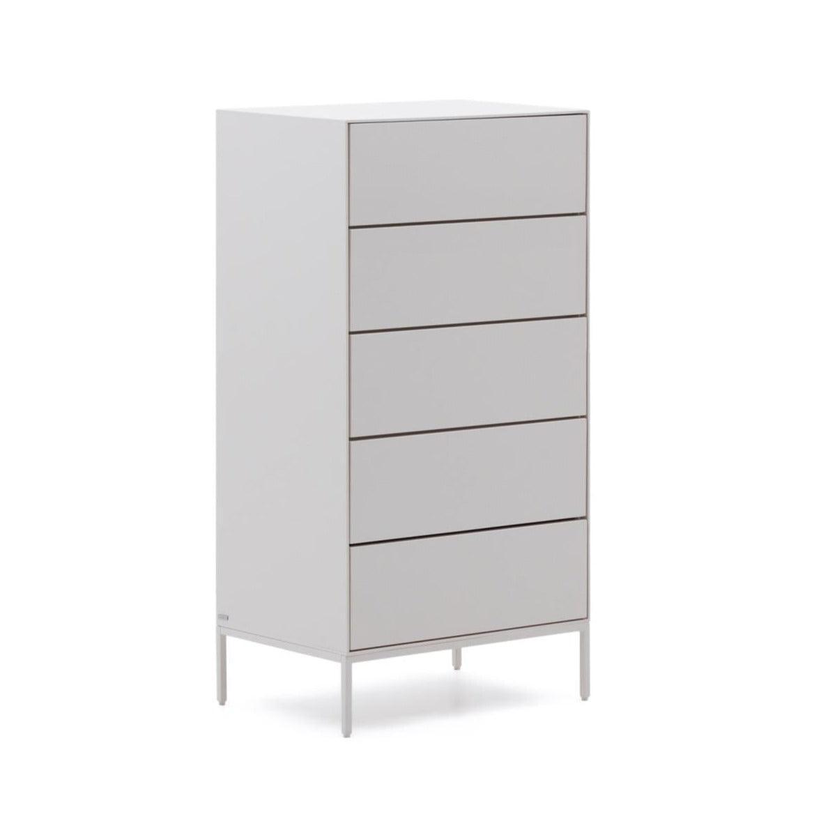 Komoda wysoka z szufladami VEDRANA biały La Forma Eye on Design