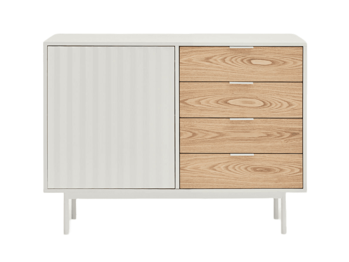 Komoda z szufladami SIERRA biały Teulat Eye on Design