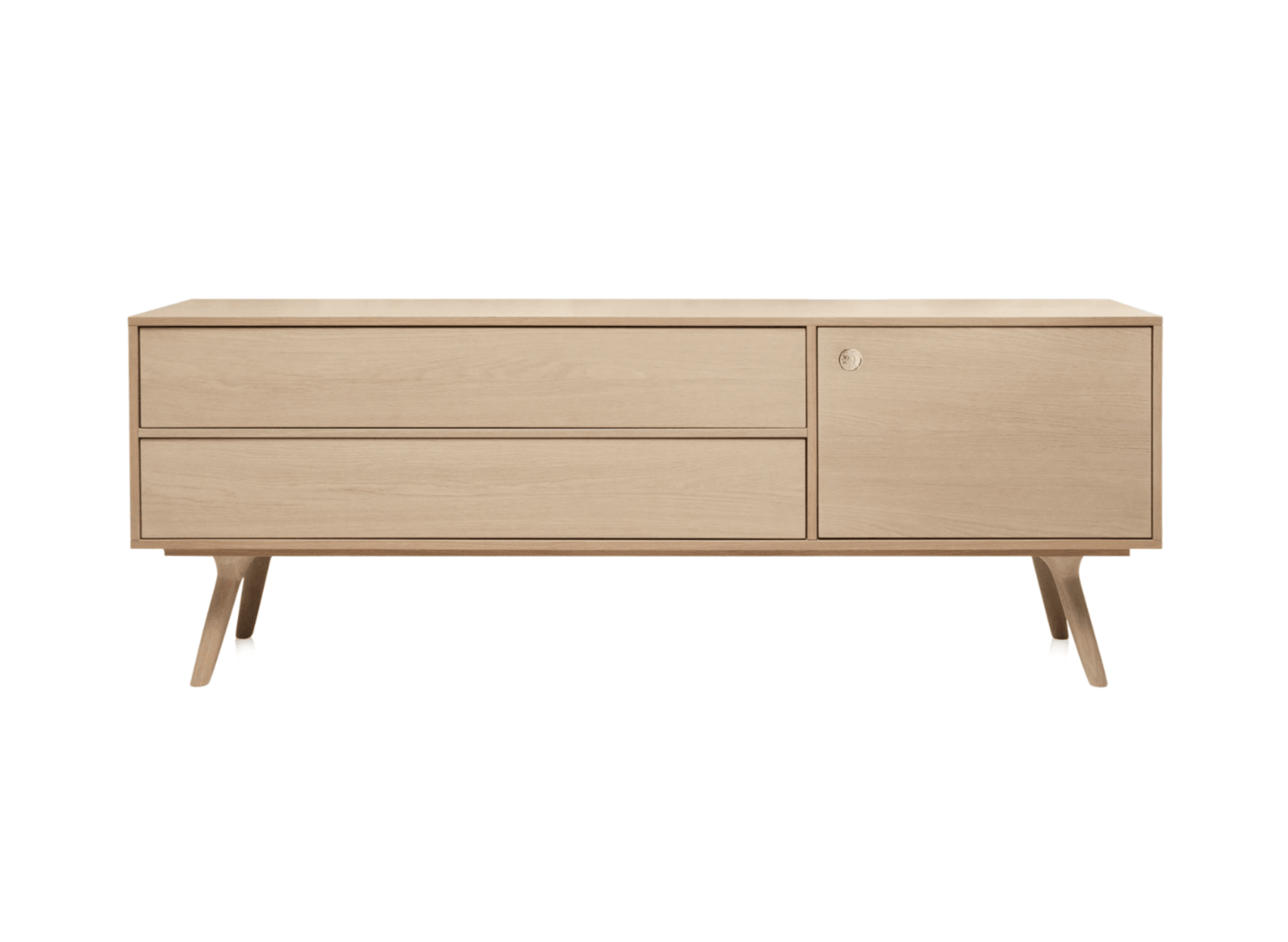 Komoda ZIO lity dąb white wash Moooi Eye on Design