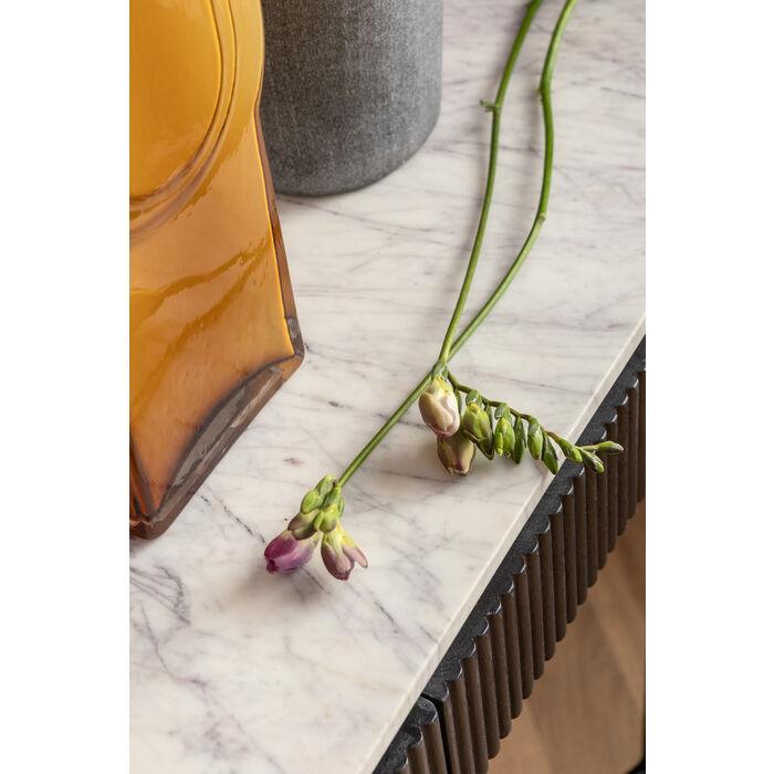 Konsola GLENN antracytowy z bałym marmurem - Eye on Design