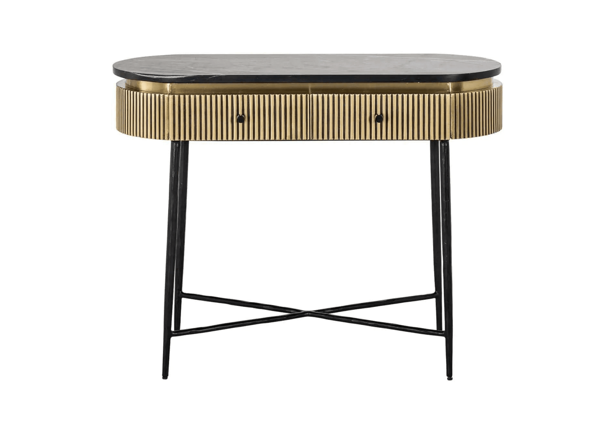 Konsola IRONVILLE złoty Richmond Interiors Eye on Design